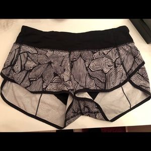 Size 6 Lululemon Speed Shorts
